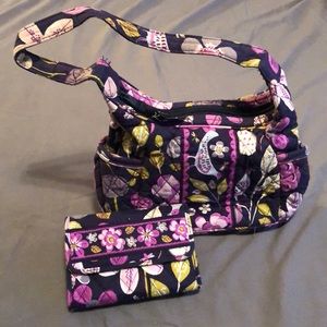 Vera Bradley Purse with matching Wallet